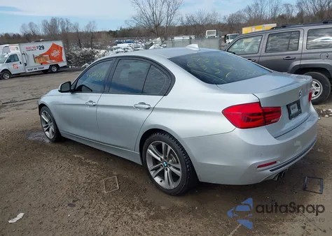 2016 BMW 328I из США, поврежденный, VIN WBA8E9C56GK646302
